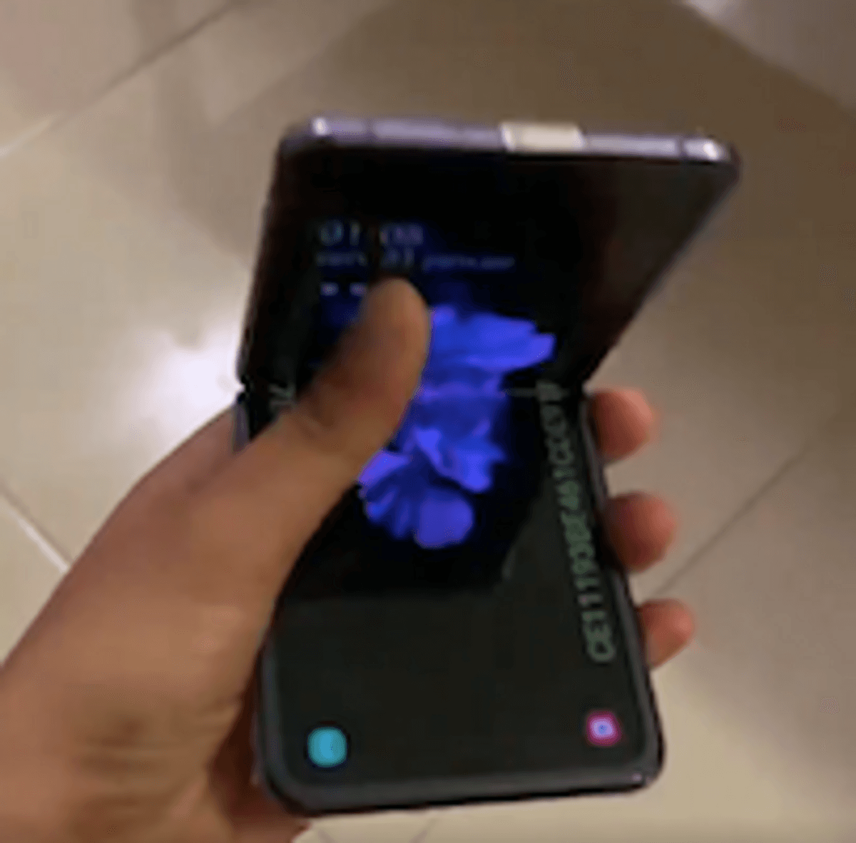 Video toont mogelijk opvouwbare smartphone van Samsung image
