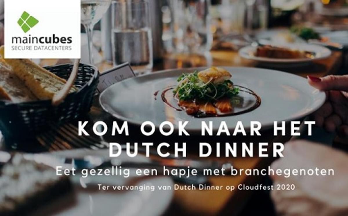 Cancelled: Dutch Dinner bij maincubes na aflasting Cloudfest image