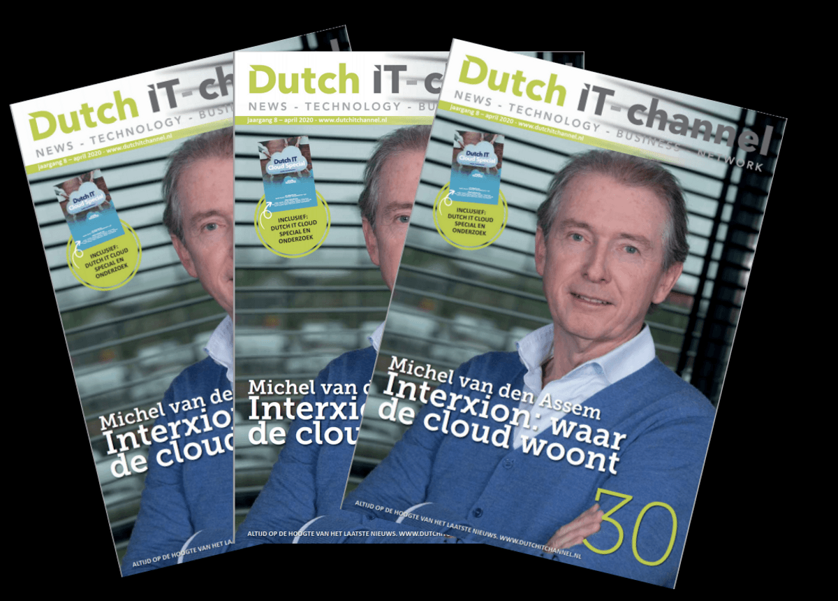 Dutch IT-channel Magazine April editie staat online image