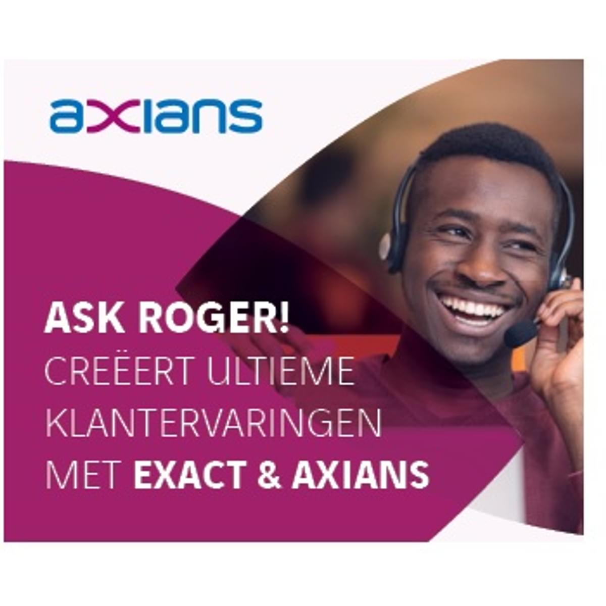 Ask Roger! creëert ultieme klantervaringen samen met Axians image