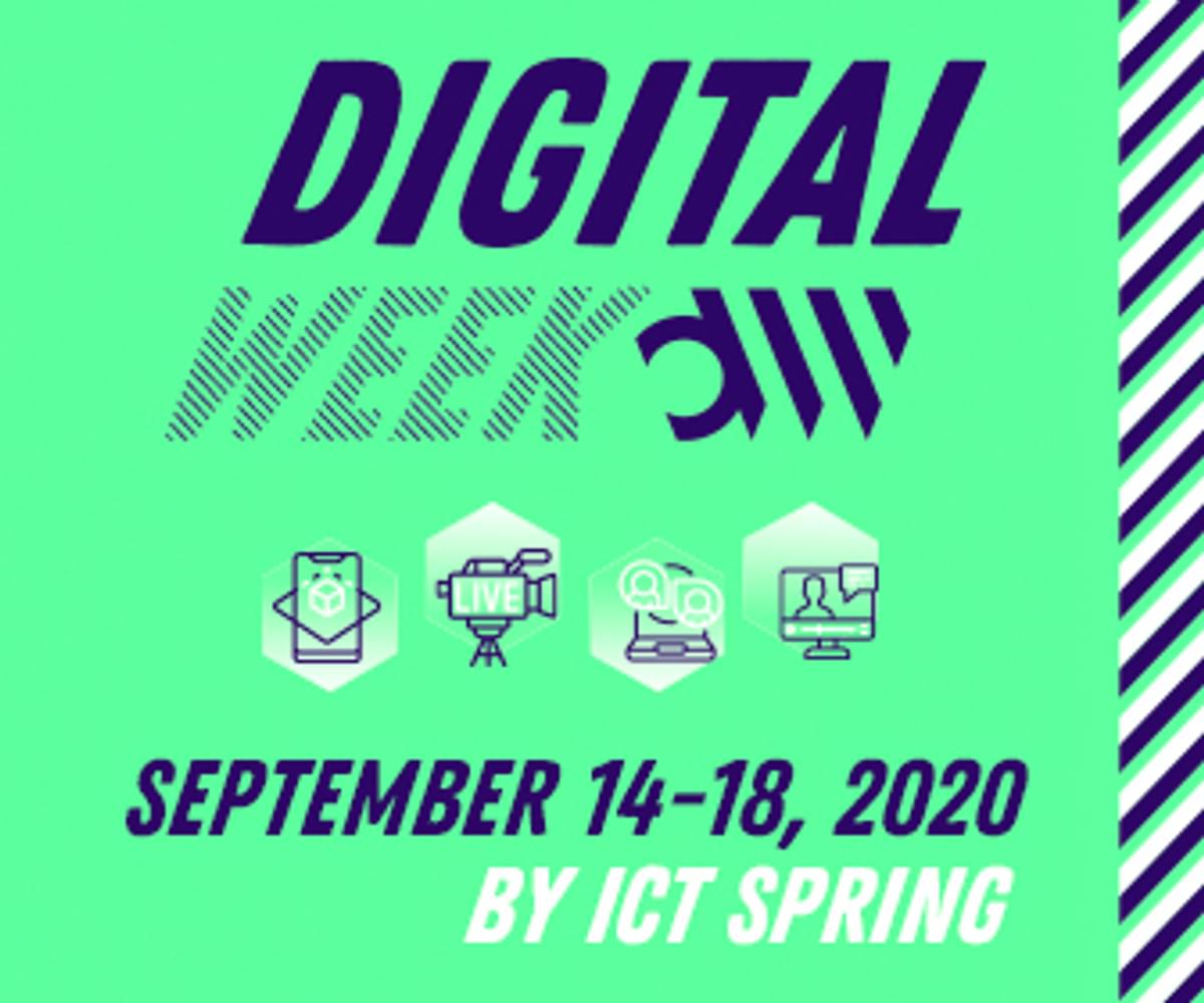 Digital Week by ICT Spring vindt digitaal plaats tussen 14 en 18 september image