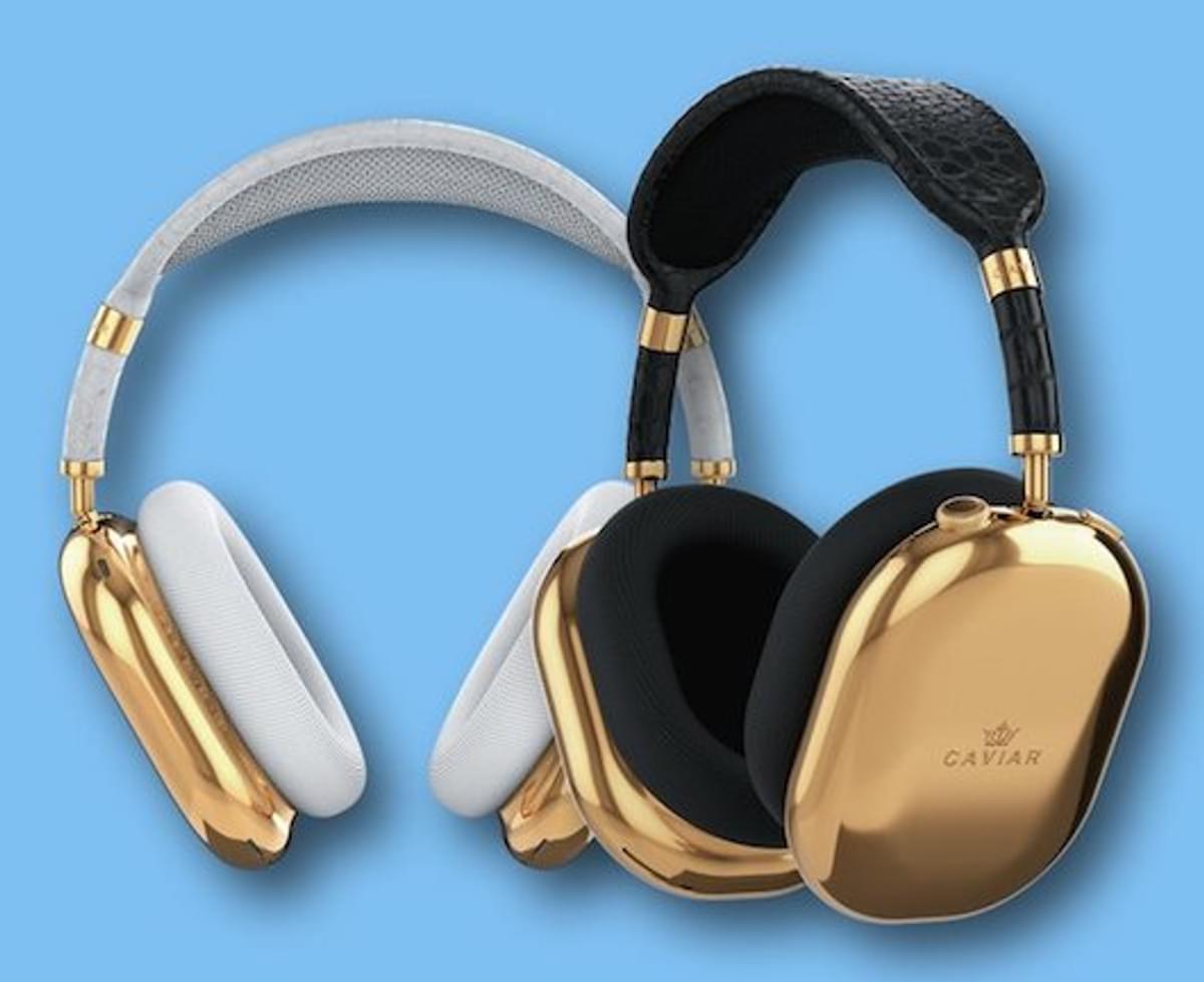 Gouden editie van de Apple AirPods Max kost ruim veertigduizend euro per oor image