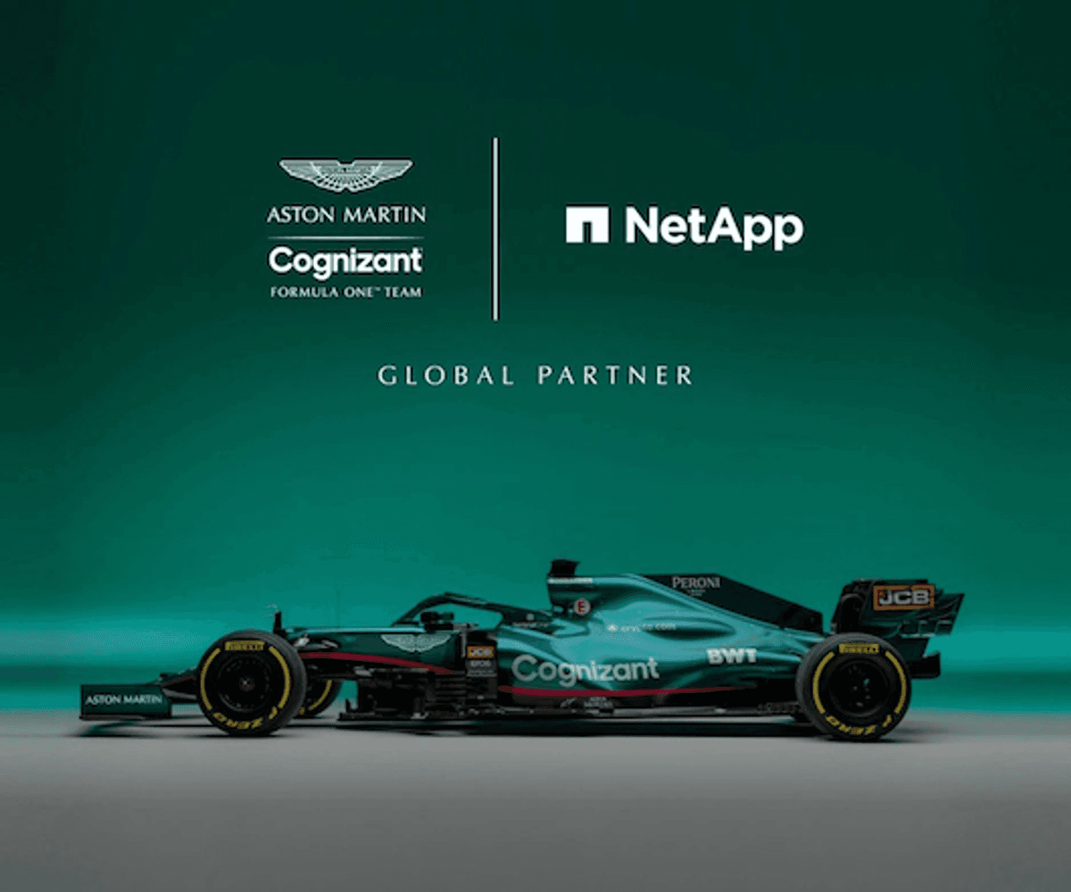 NetApp ondersteunt Aston Martin Cognizant Formula One bij terugkeer naar Formule 1 image