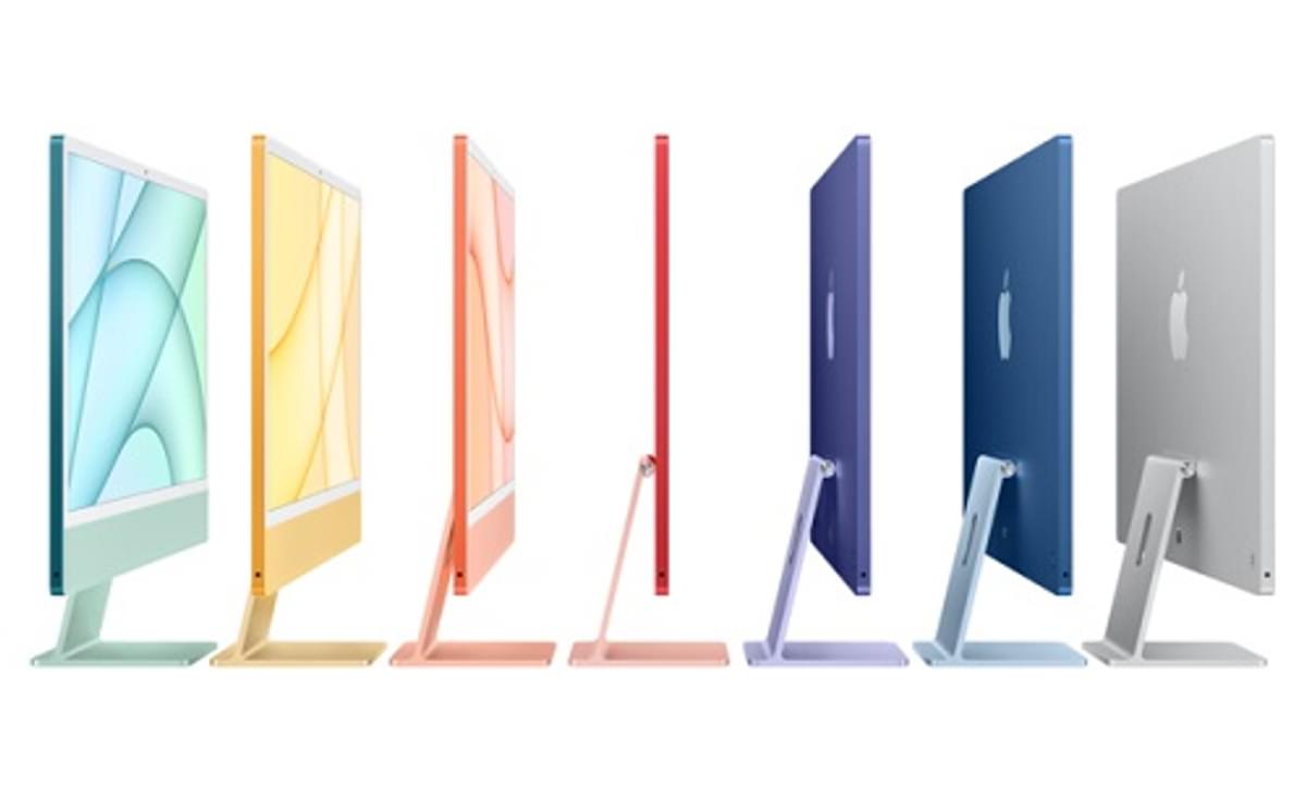 Apple introduceert nieuwe gekleurde iMacs image