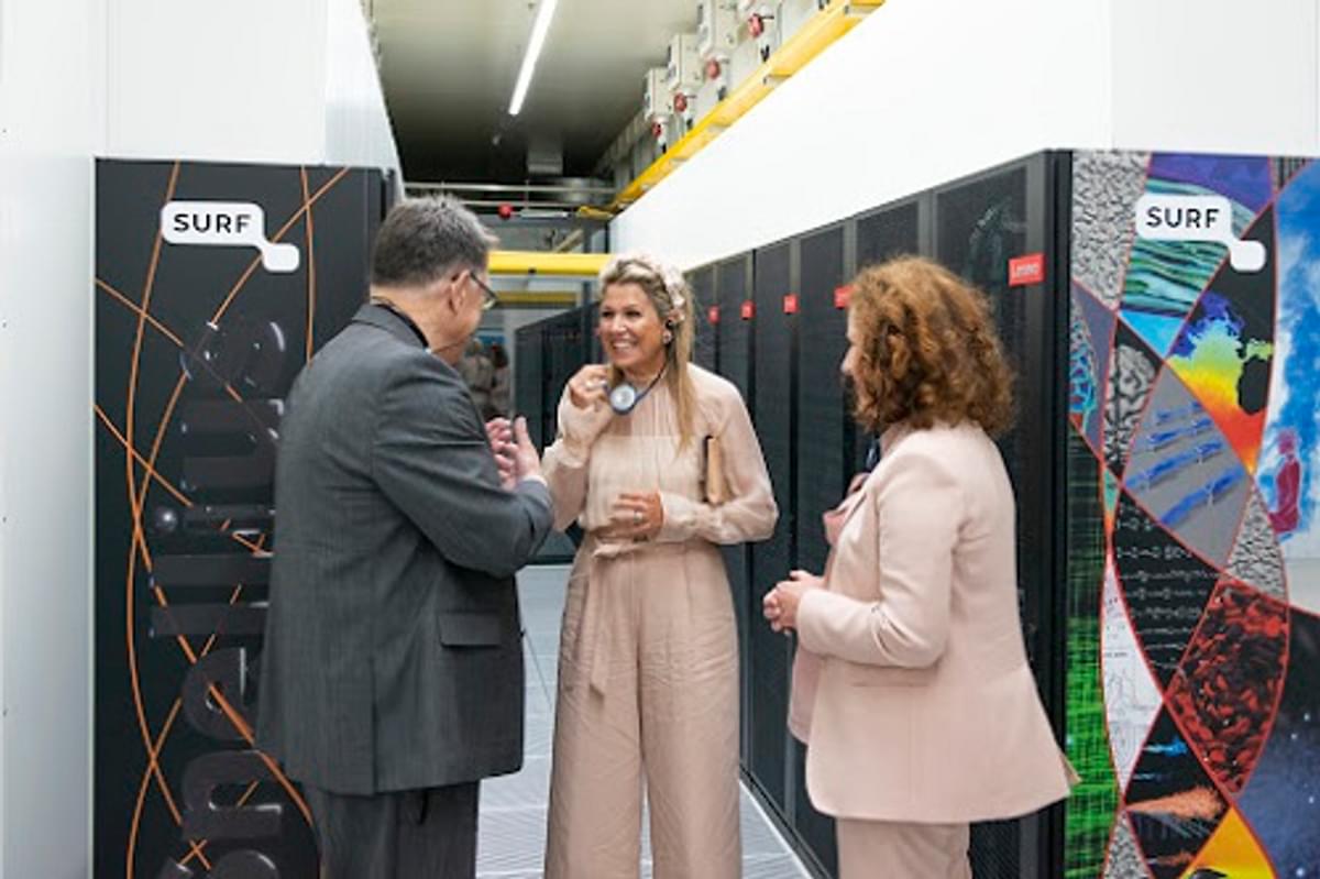 Koningin Máxima opent supercomputer voor Nederlandse wetenschap image