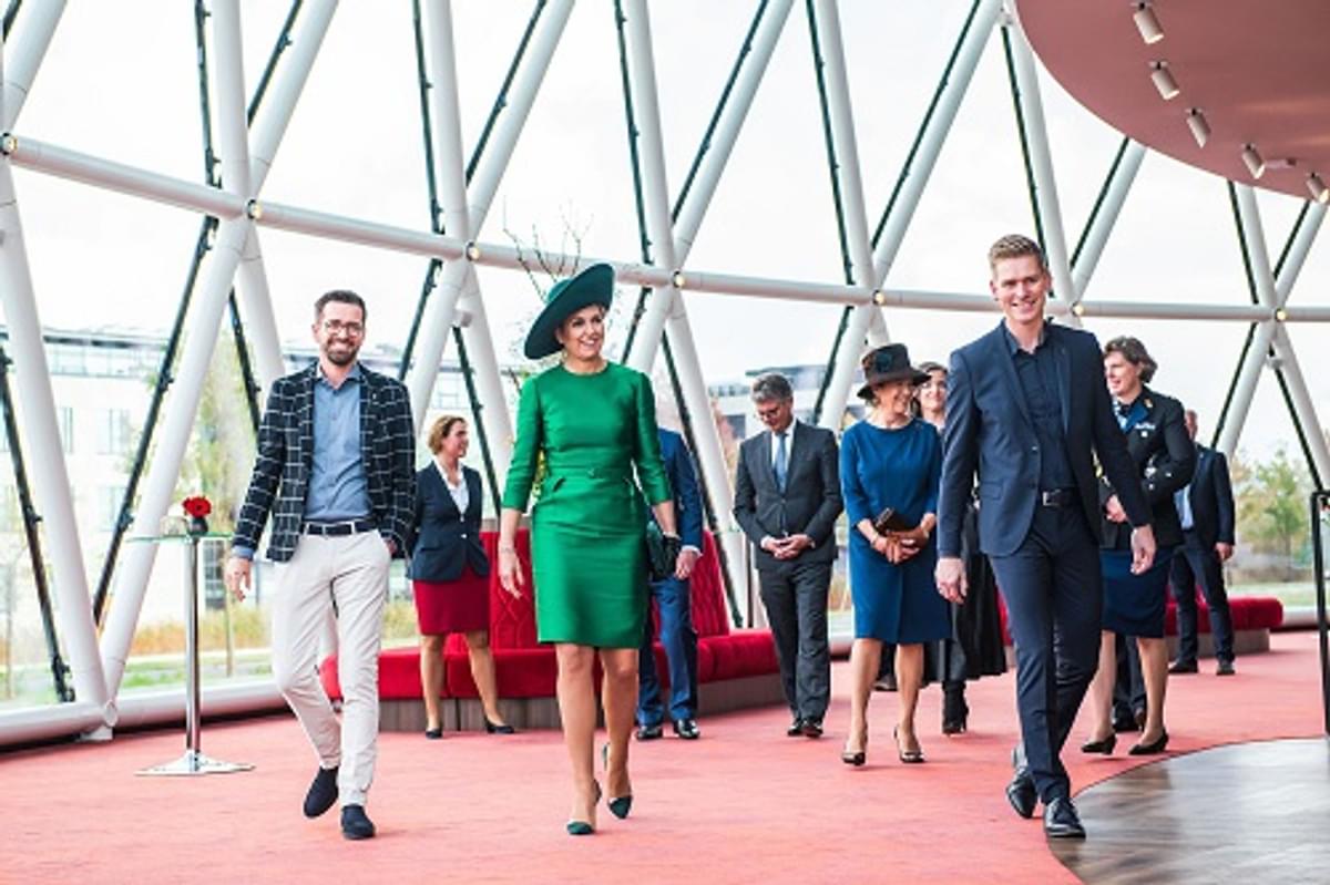 Koningin Maxima opent clubhuis AFAS Software image