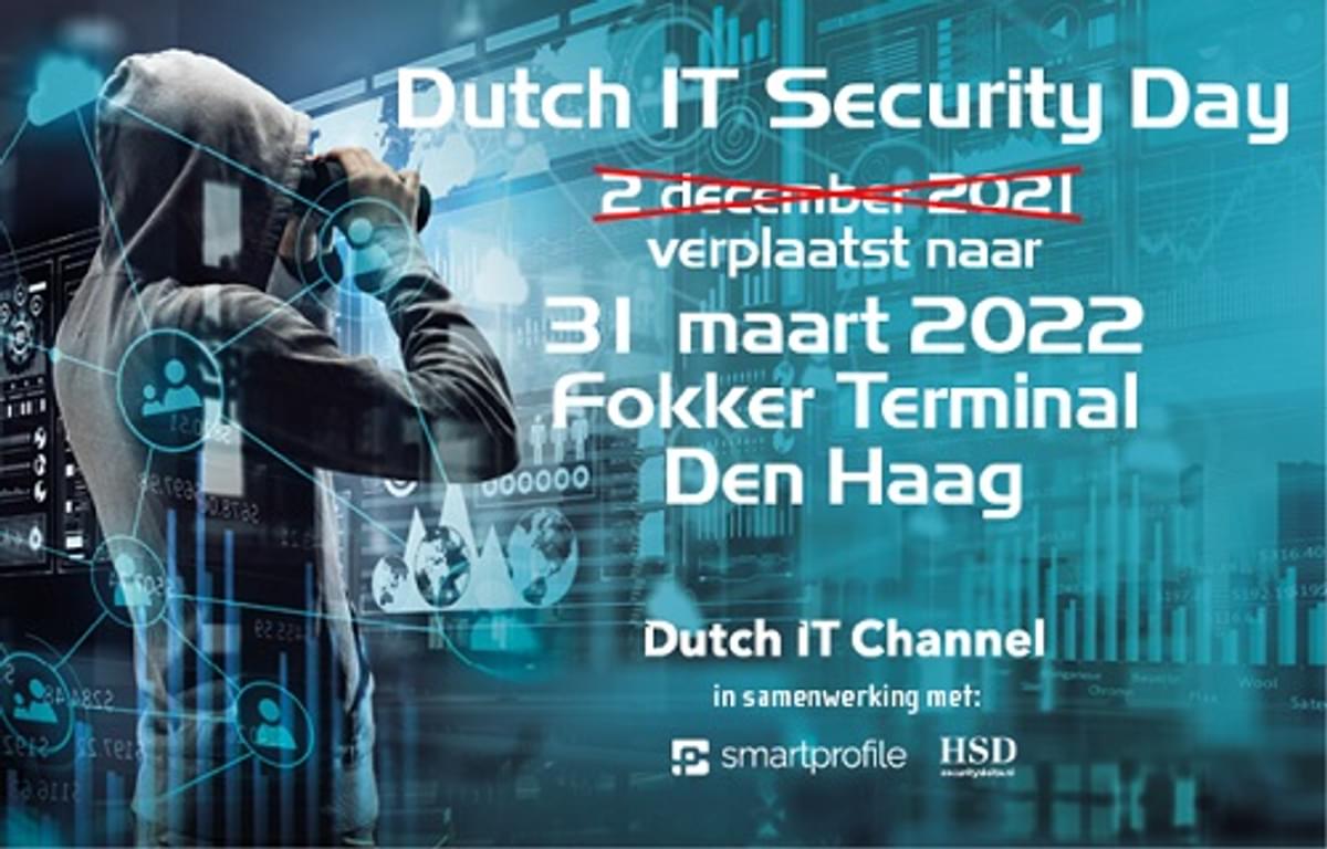 Dutch IT Security Day verplaatst naar 31 maart 2022 image