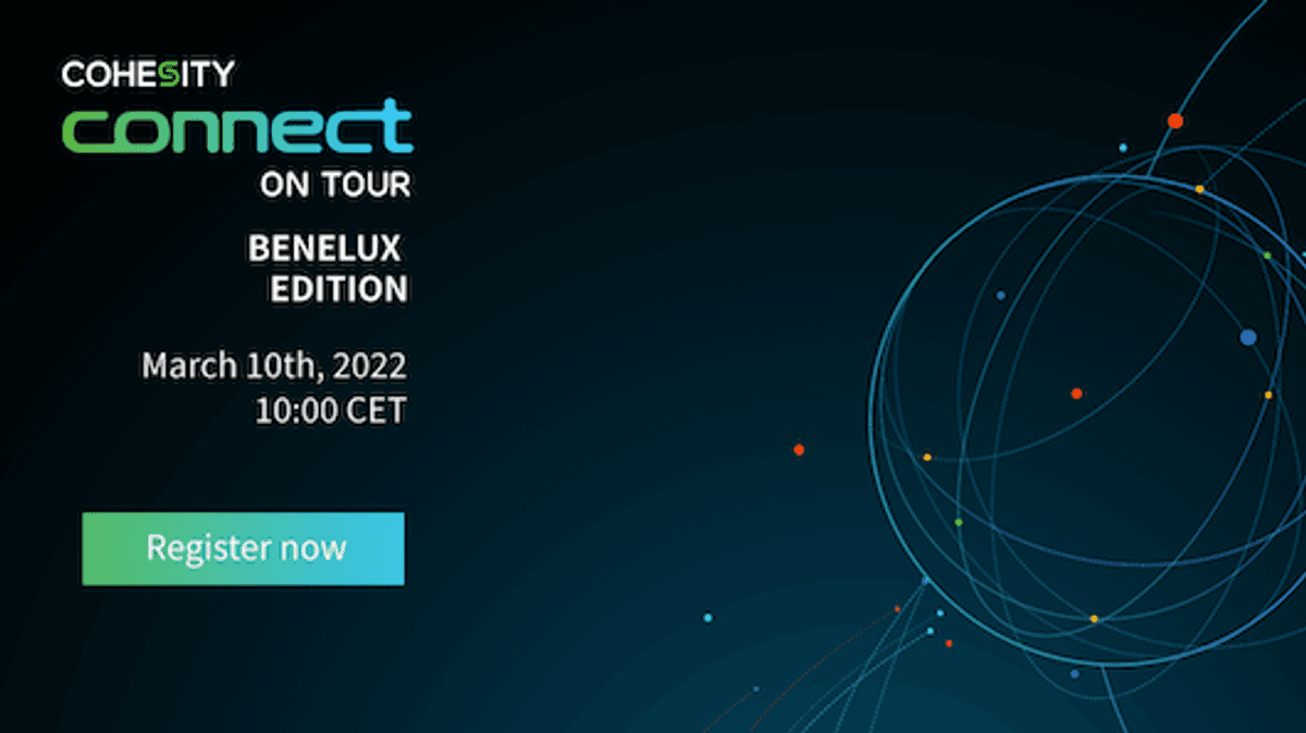 Ransomware staat centraal tijdens Cohesity Connect on Tour image