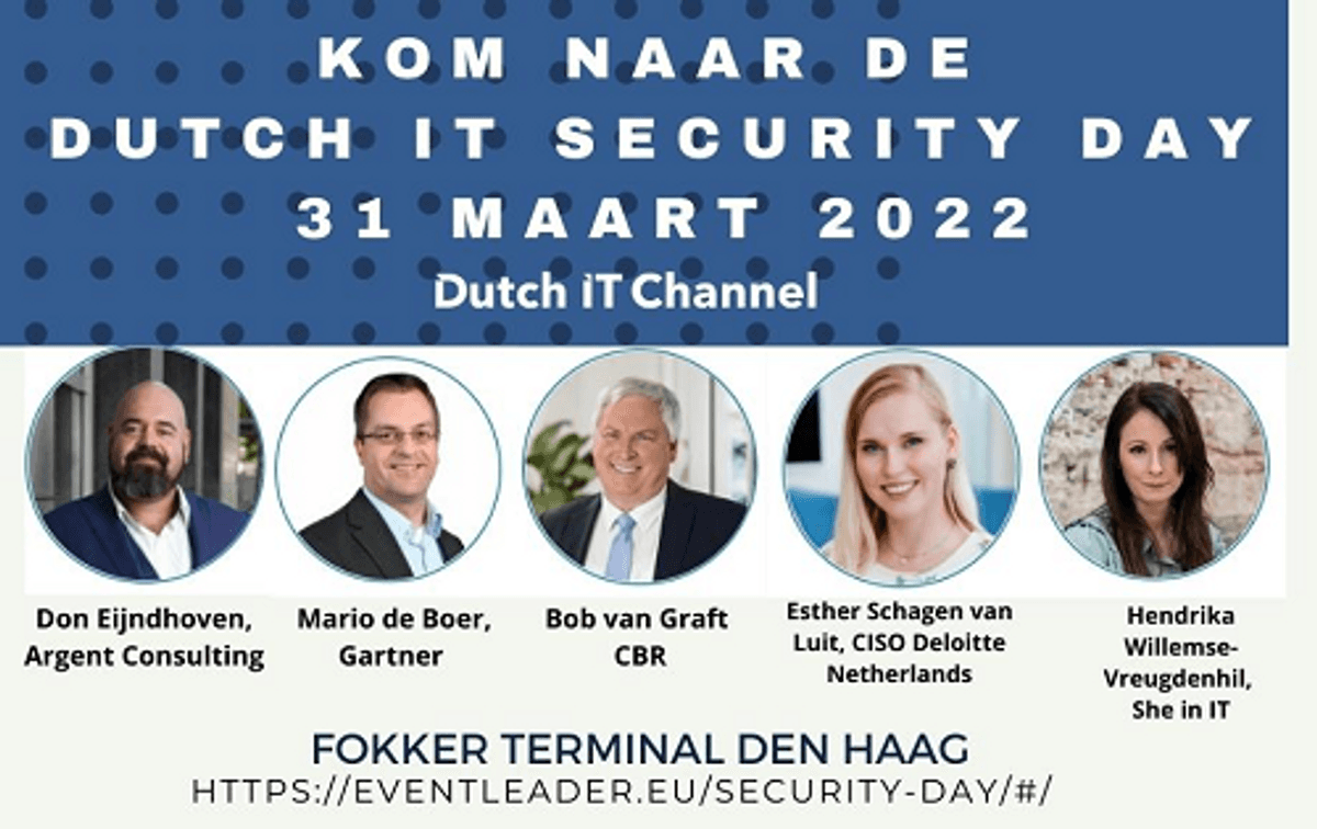 Dutch IT Security Day: schrijf u gratis in! image