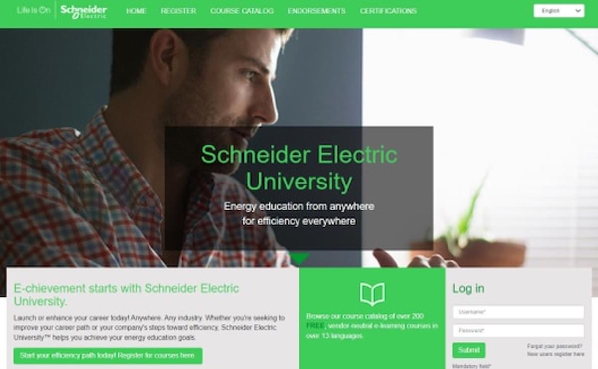 Schneider Electric voegt nieuwe cursussen toe aan educatieplatform image