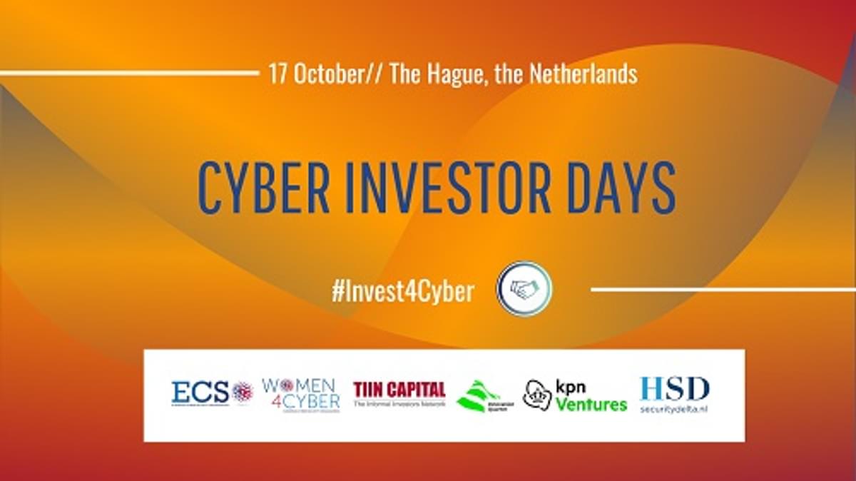 Den Haag organiseert op 17 oktober de Cyber Investor Days image