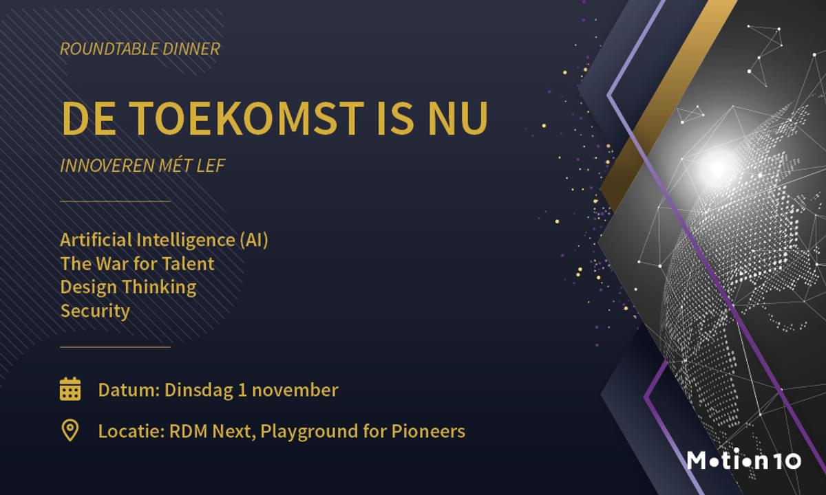 De toekomst is NU - Innoveren mét lef image