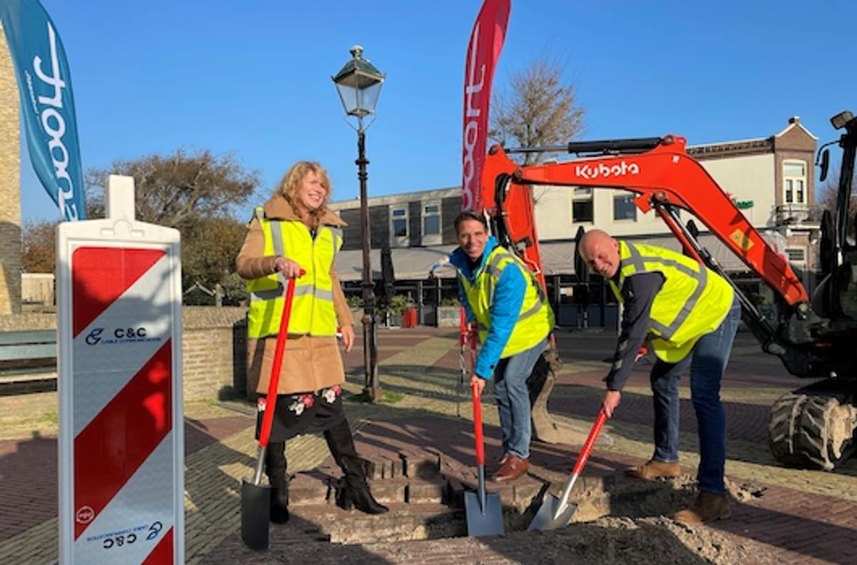 Aanleg glasvezelnetwerk Terschelling van start image