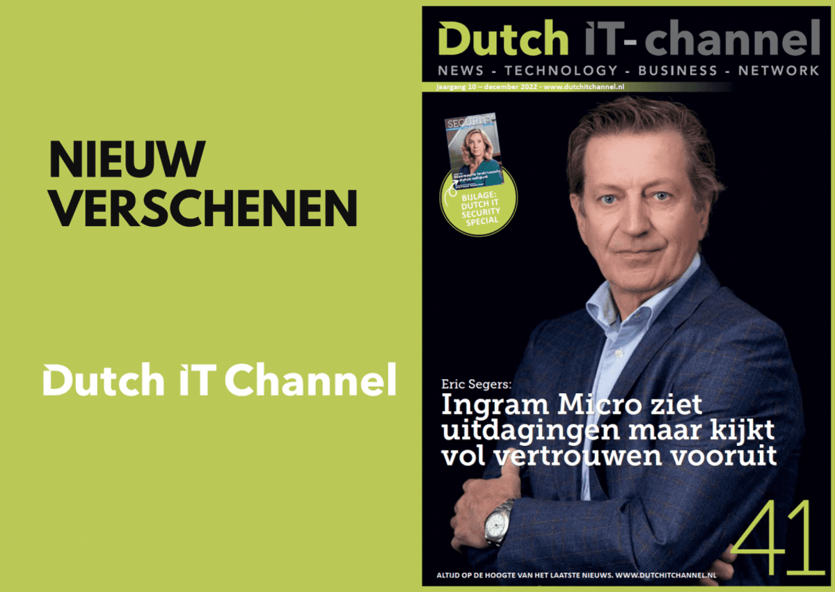 Onlangs verschenen de nieuwste Dutch IT Channel image