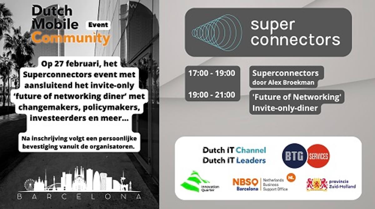 Nederlandse Superconnectors event MWC Barcelona image