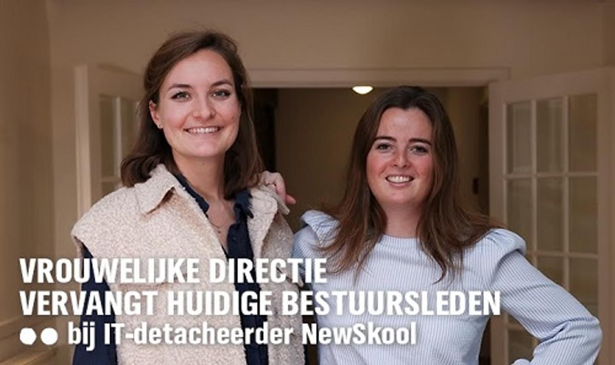 NewSkool wordt nu geleid door Sophia Dekker en Floor van Heugten image