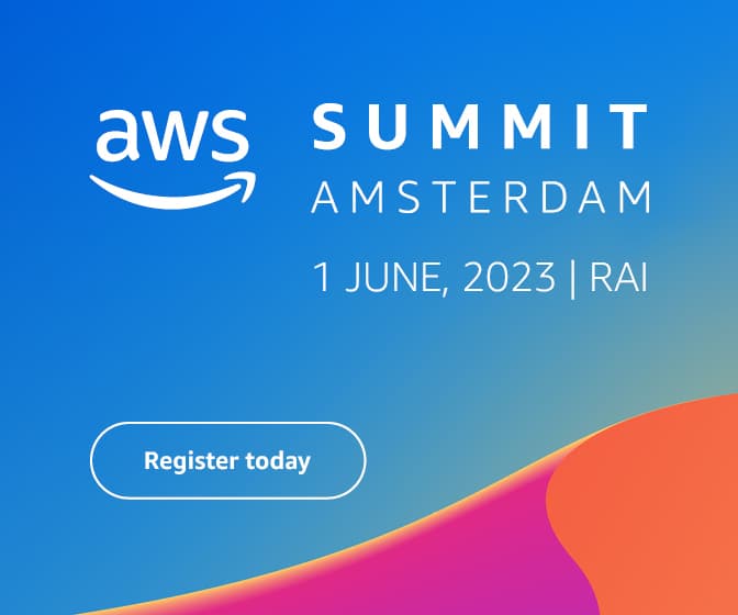 AWS Summit Amsterdam tm 30 mei 2023