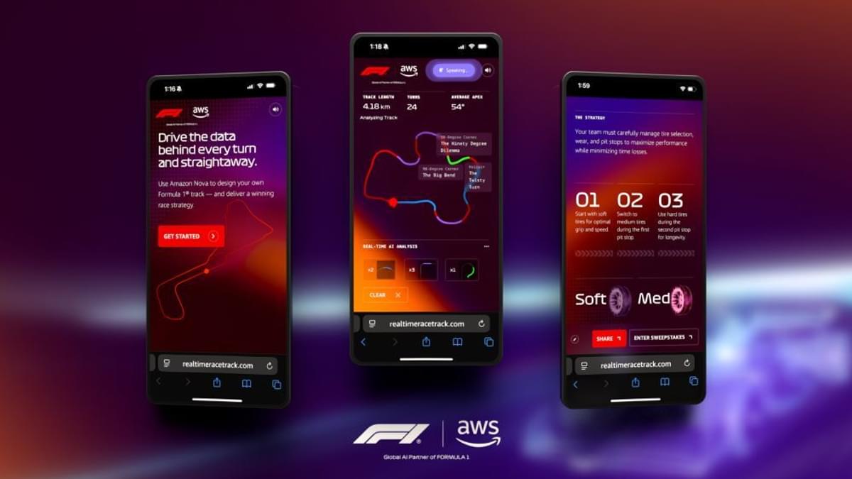 Formule 1 en AWS bieden fans mogelijkheid eigen racecircuit te ontwerpen image