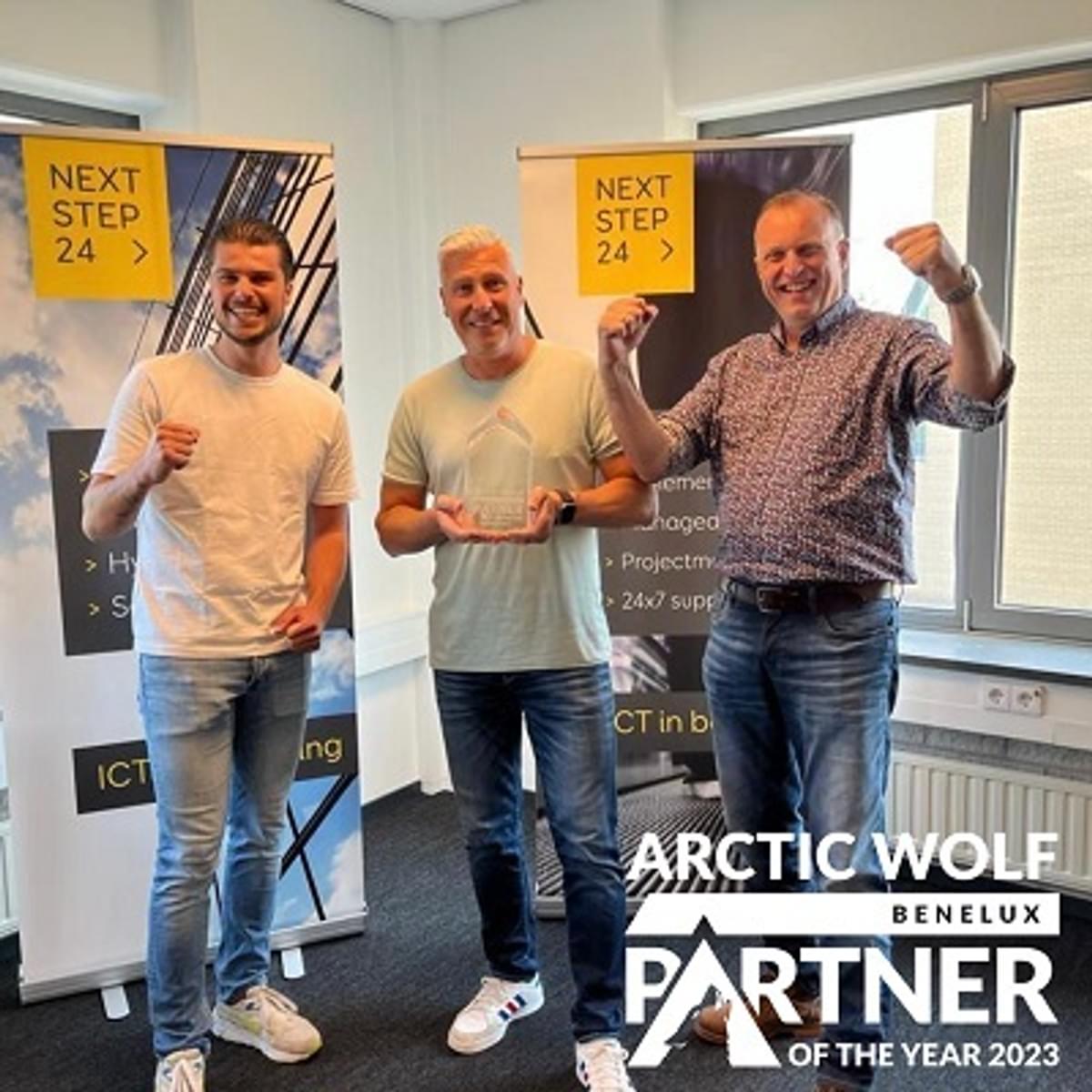 NextStep24 is Arctic Wolf Benelux Partner of the Year 2023 image