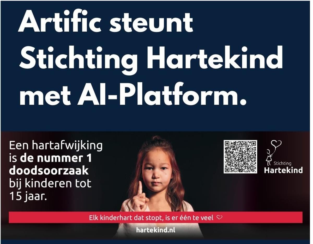 Artific ondersteunt Stichting Hartekind met AI-platform image