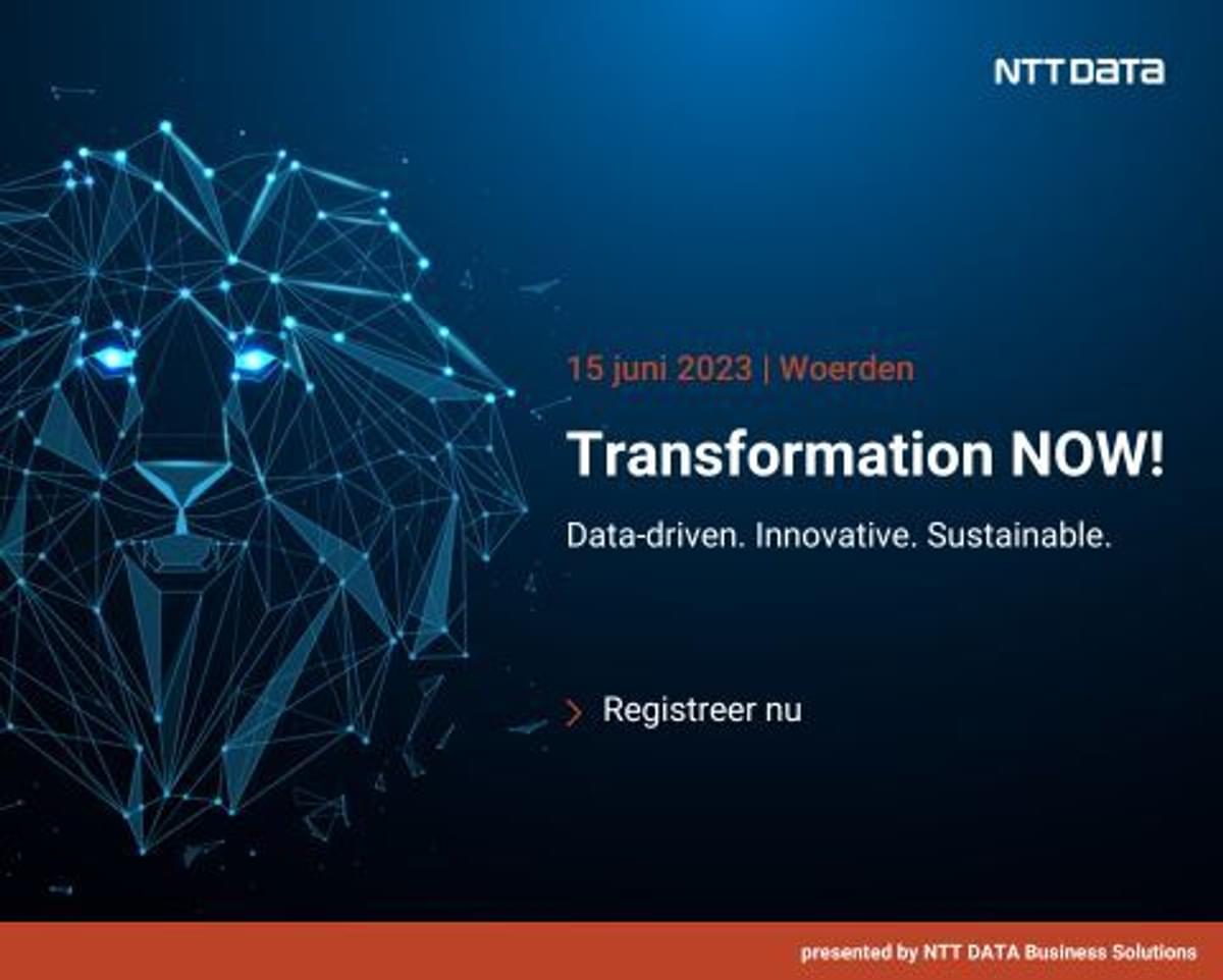 NTT DATA Business Solutions organiseert Transformation NOW! event image