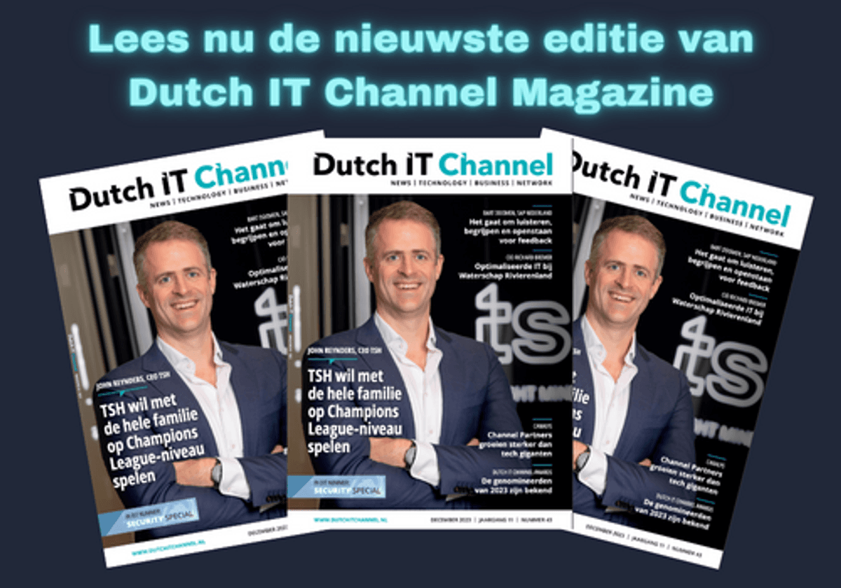 Nieuwste Dutch IT Channel magazine verschenen image