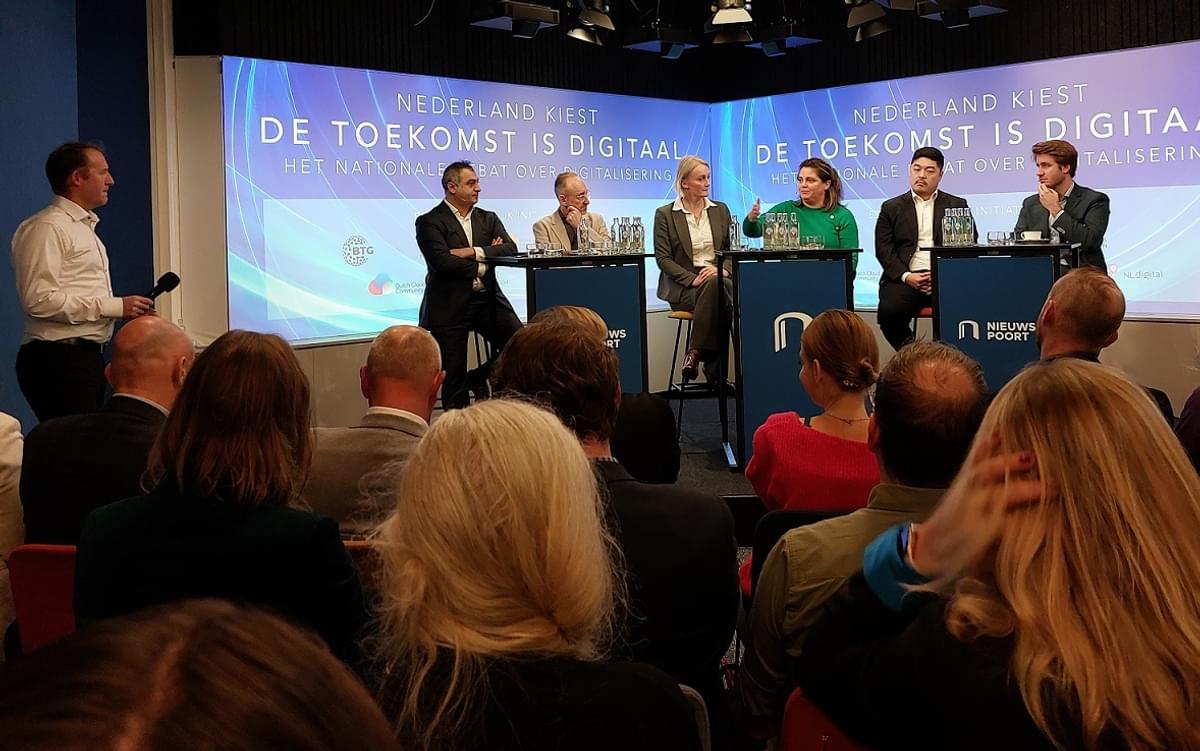 Debat over digitalisering: pleidooi voor minister van digitale zaken image