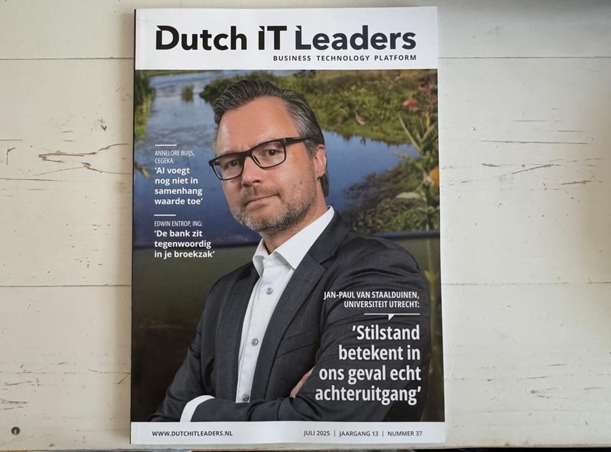 Dutch IT Leaders Magazine zomer editie nu ook online beschikbaar image