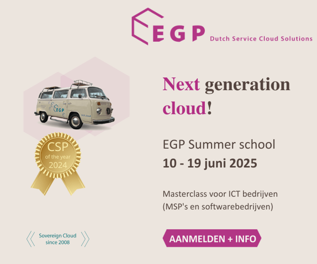 EGP Summer School: laat je bijpraten over de nieuwste cloudtrends en verken groeimogelijkheden image