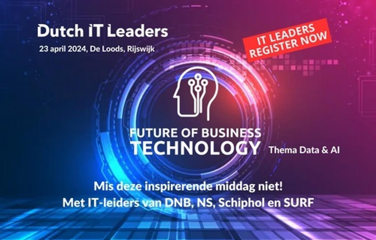CIO en IT-leiders zijn welkom op Future of Business Technology event image