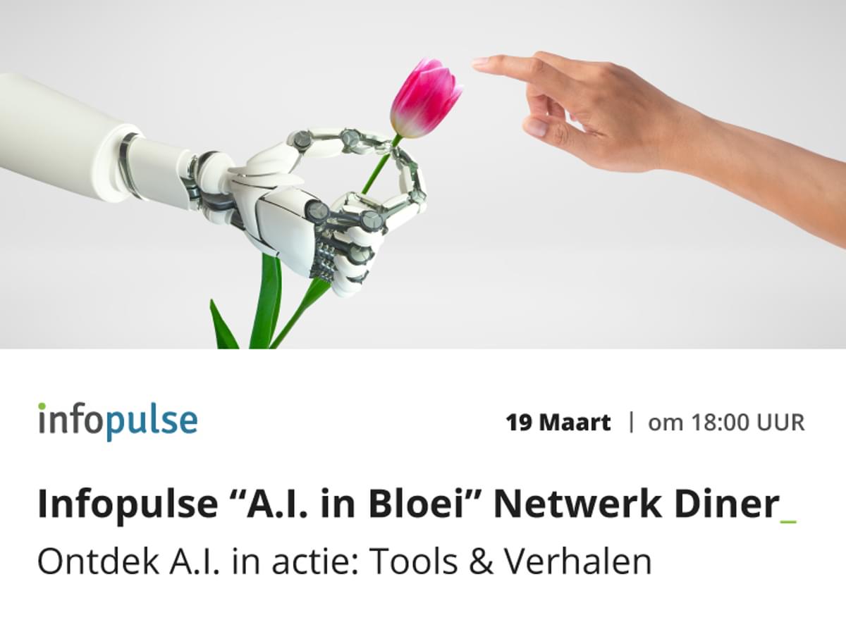 Infopulse kondigt Blooming AI Dinner in Amsterdam aan image
