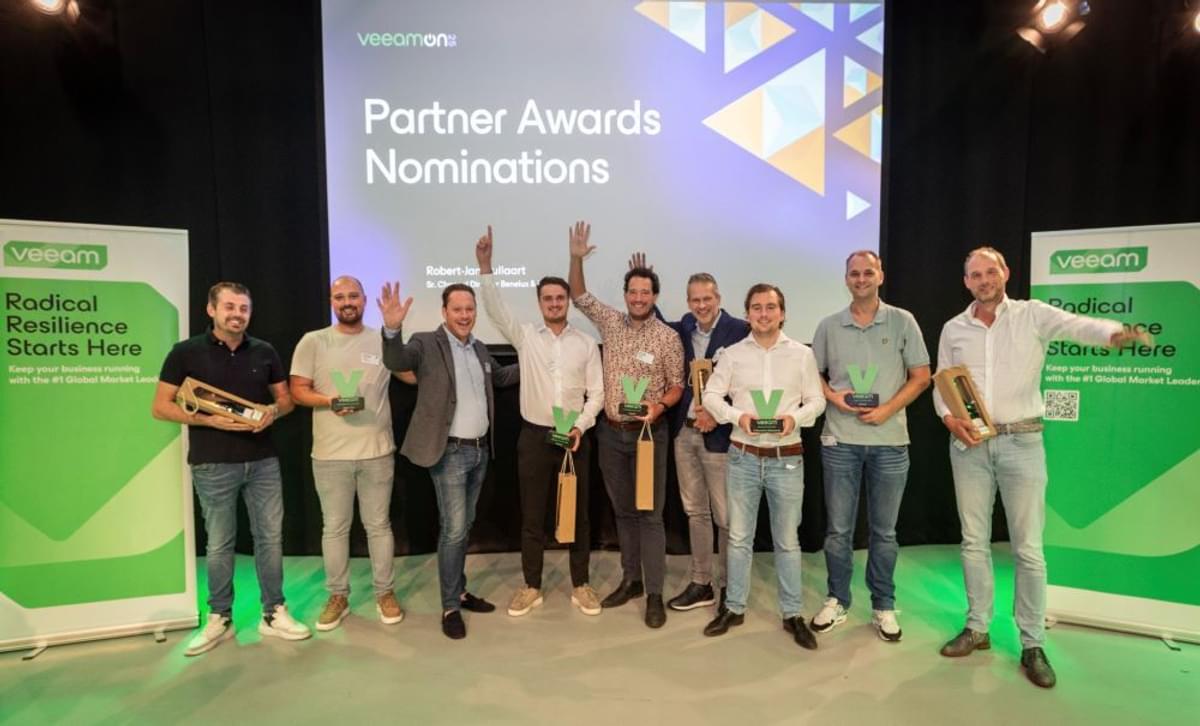 Veeam beloont Benelux-partners met Veeam Impact Awards image