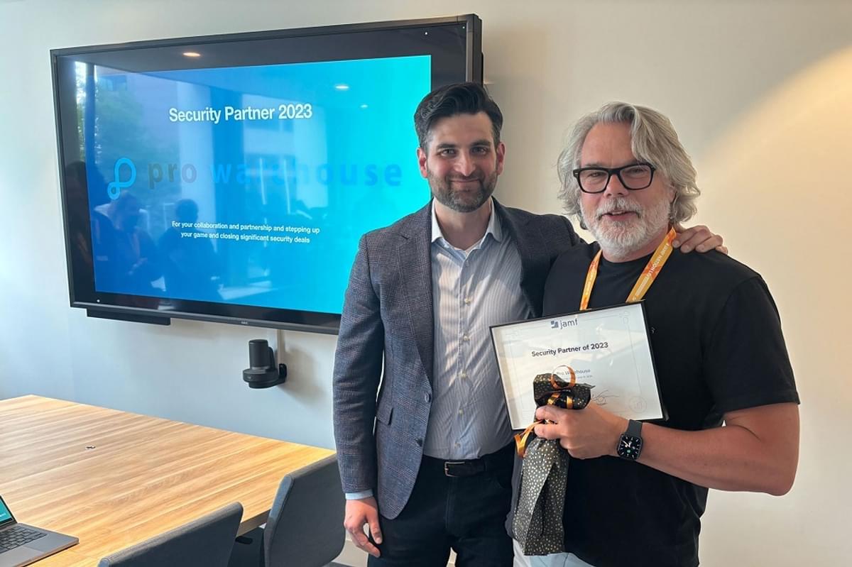 Pro Warehouse uitgeroepen tot Jamf Security Partner 2023 image