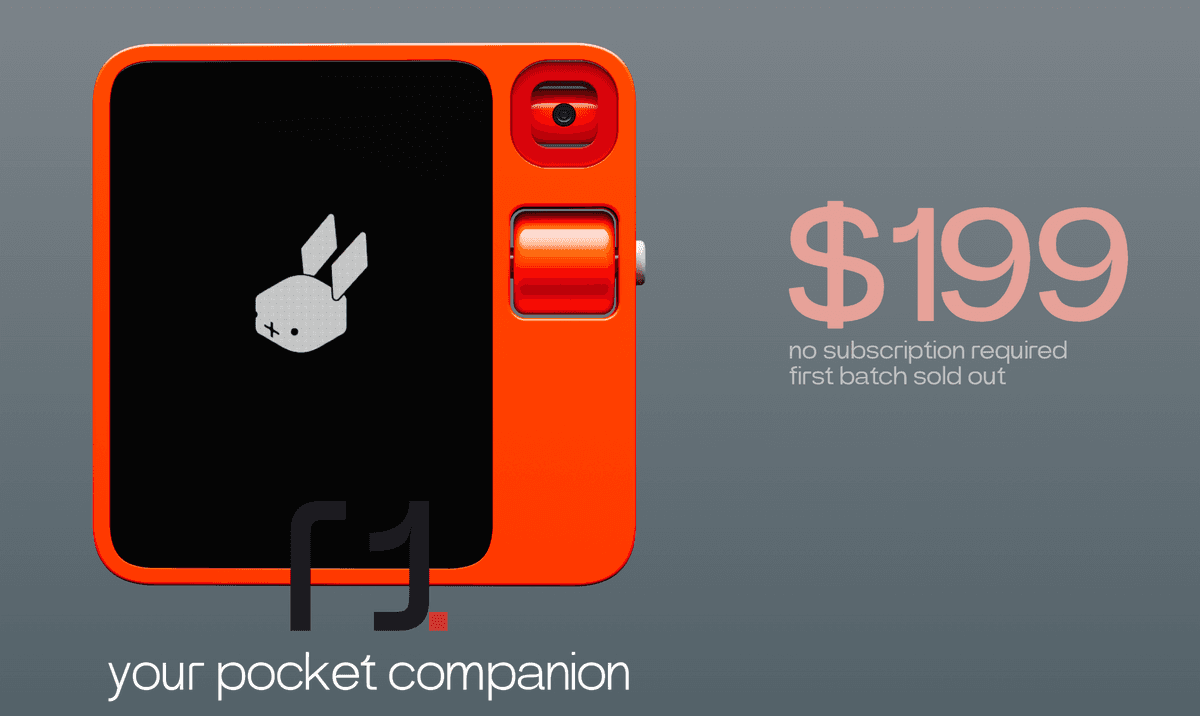 CES 2024: AI-startup Rabbit introduceert r1 device voor 199 dollar image