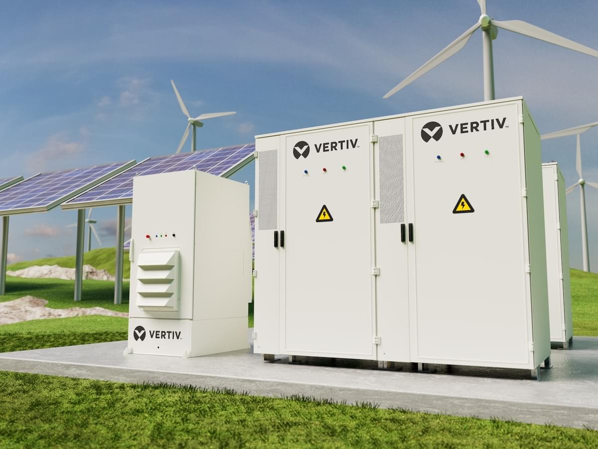 Energieopslagsysteem van Vertiv ondersteunt verduurzaming bedrijfskritische faciliteiten image