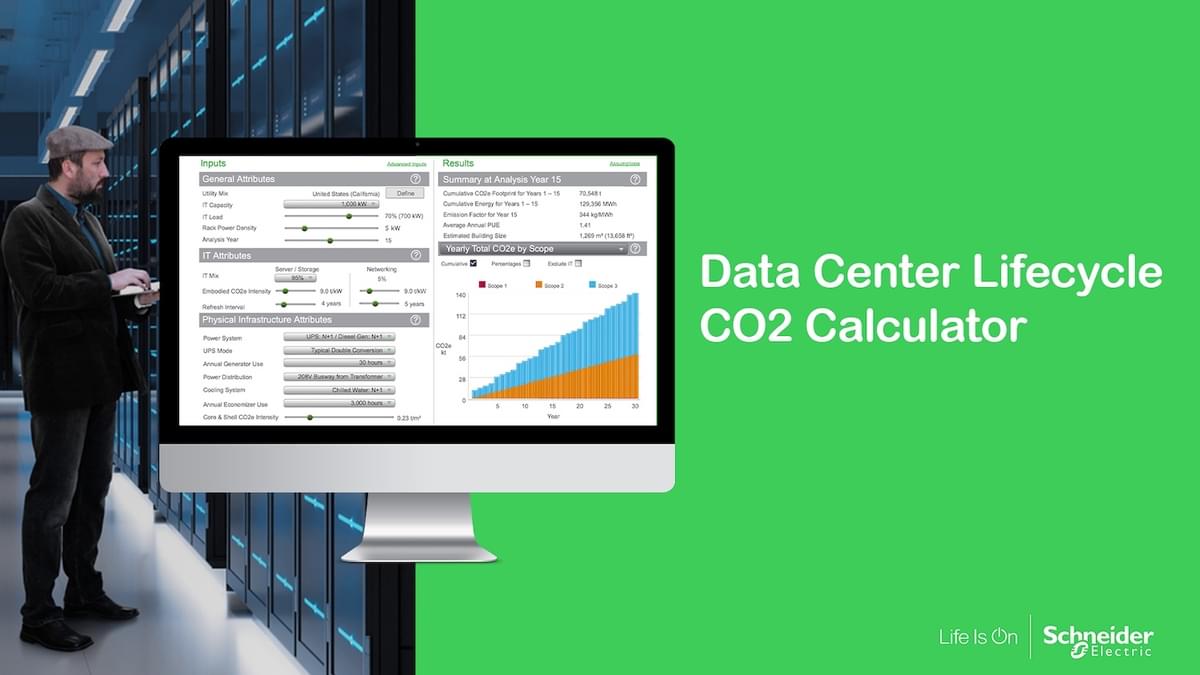 Nieuwe tool geeft datacenterbeheerders inzicht in totale impact op milieu image