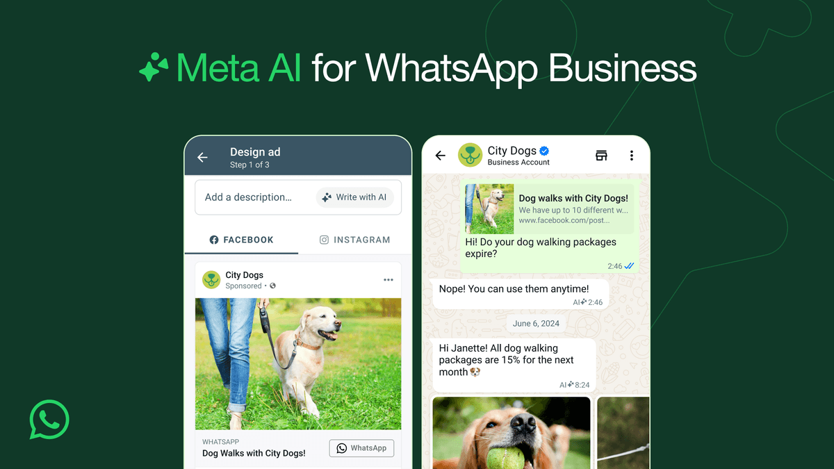 WhatsApp brengt AI-tools naar zakelijke versie van app image