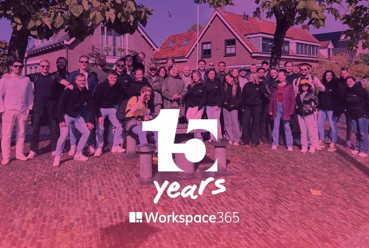 Workspace 365 viert 15 jaar van werkvereenvoudiging image