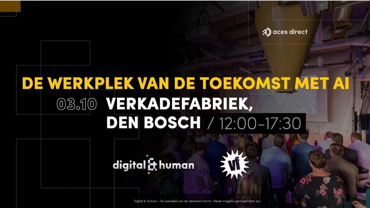 Digital & Human: De werkplek van de toekomst met AI image