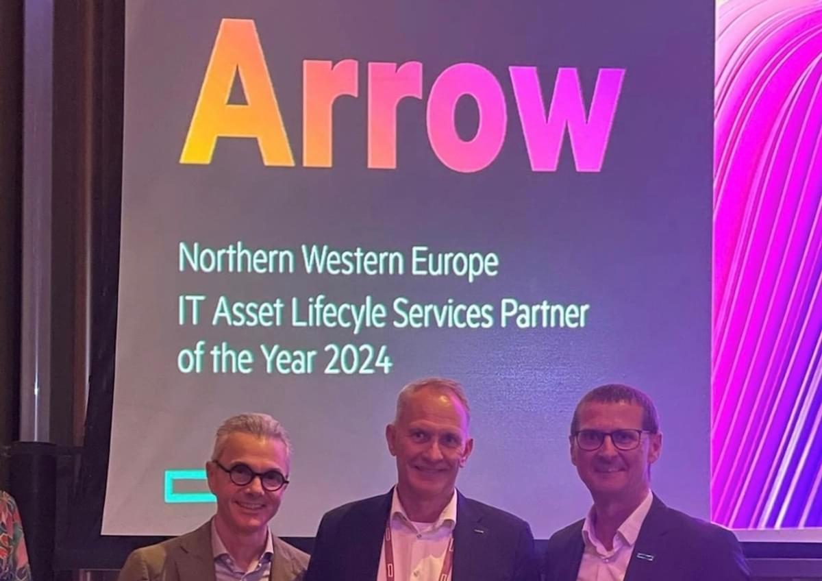 Arrow bekroond met NWE IT Asset Lifecycle Services Award tijdens HPE Partner Awards 2024 image