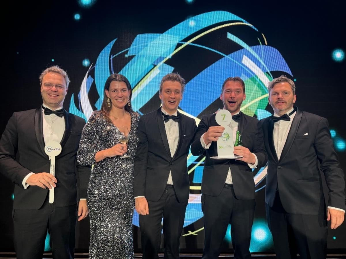 Cloud86 behaalt 7e plek in Deloitte Technology Fast 50 image