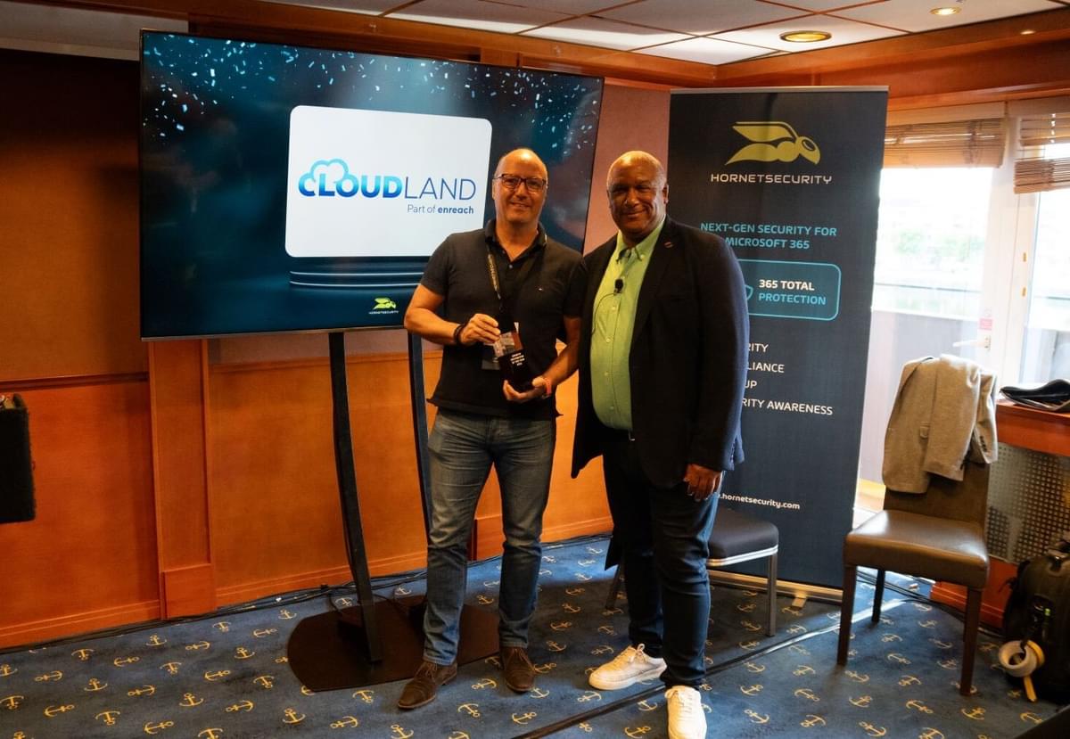CloudLand bekroond met Growth Distributor of the Year award van Hornetsecurity image