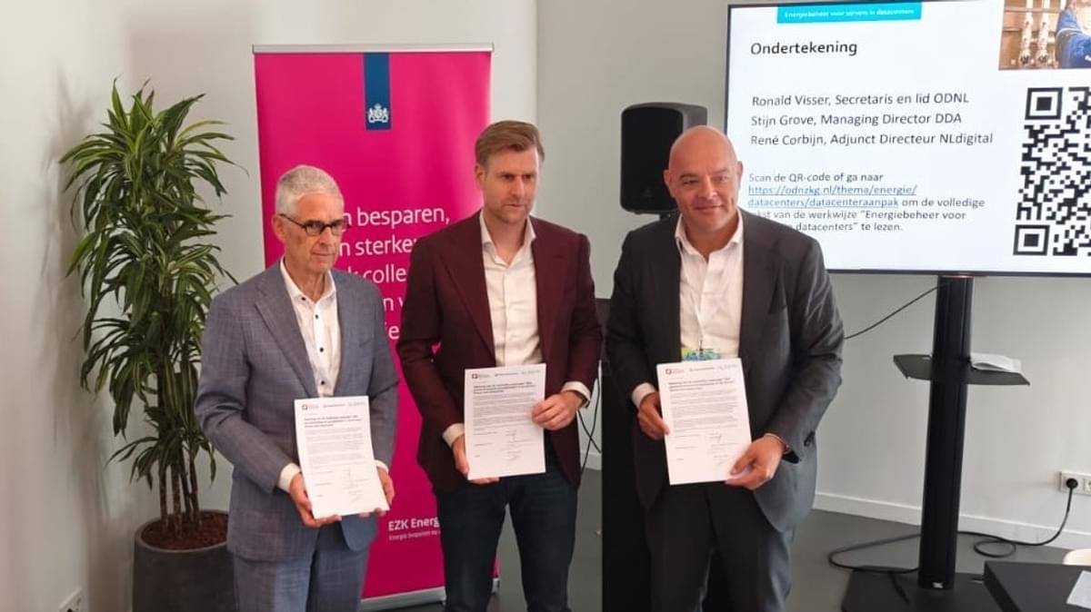 Datacenterbranche tekent voor terugdringen energieverbruik image