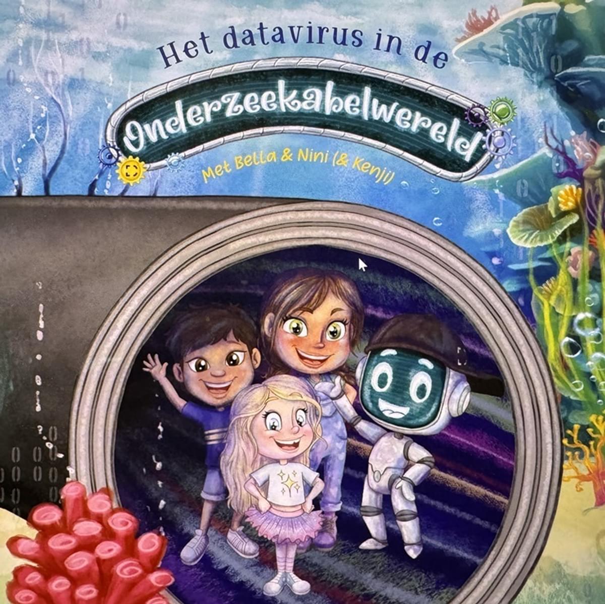 Digital Realty publiceert kinderboek over de wereld van onderzeekabels, cybersecurity en data image