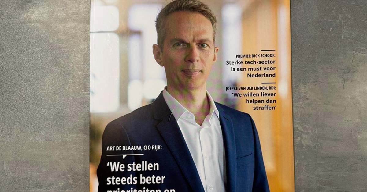 Dutch IT Leaders - Nieuw E-magazine Dutch IT Leaders met Art de Blaauw ...