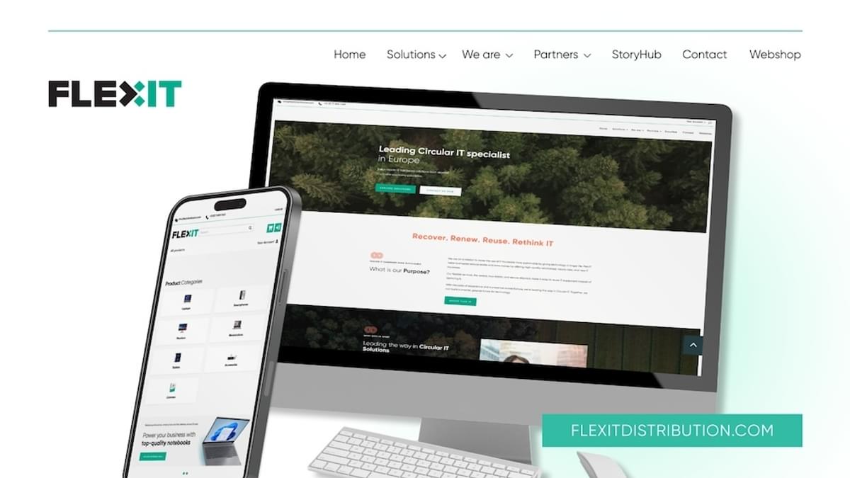 Website van Flex IT Distribution is vernieuwd image