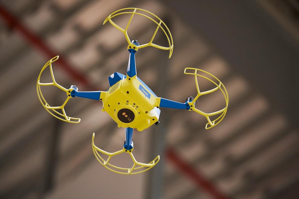 Drones vliegen in Belgisch distributiecentrum Ikea tussen personeel image