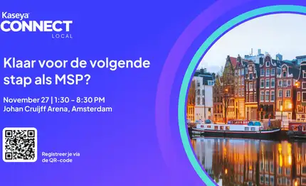 Kaseya+Datto Connect Local: gedij als onmisbare dienstverleners in de huidige economie