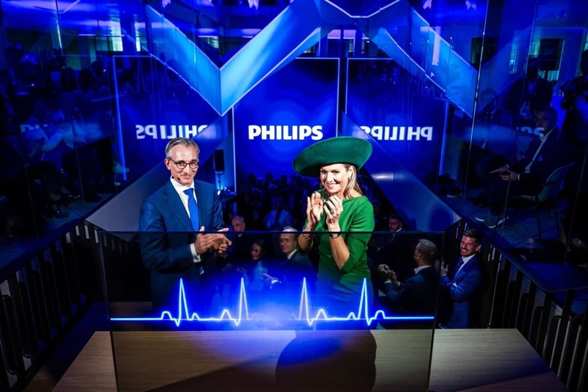 Koningin Máxima opent nieuw hoofdkantoor Philips in Amsterdam image