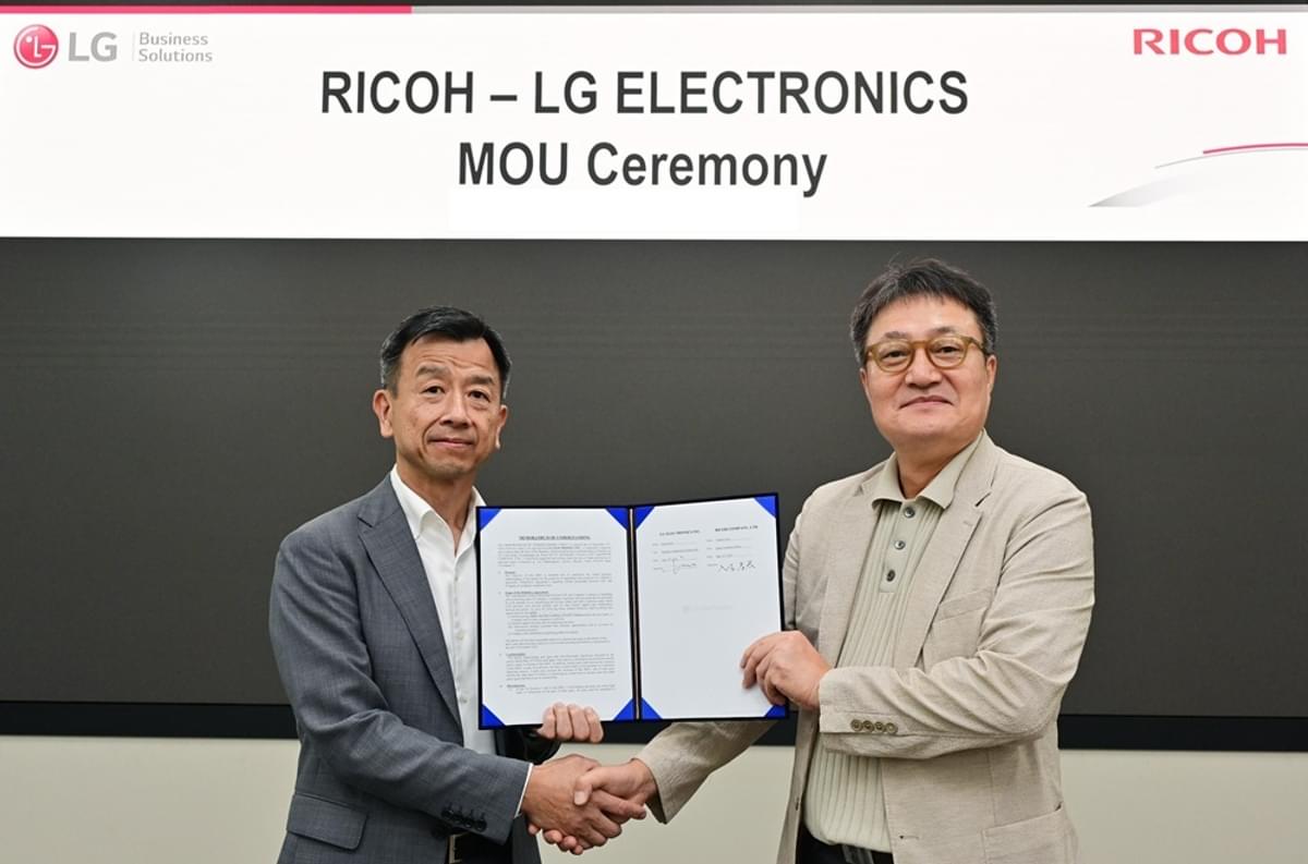 Ricoh en LG gaan samenwerken aan werkplek oplossingen image